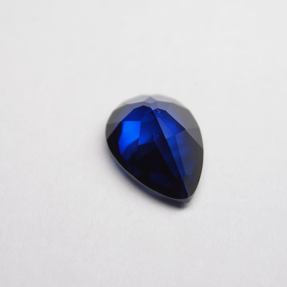 Blue Sapphire - Drop cut