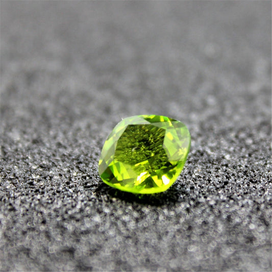 PERIDOT- Cushion Cut