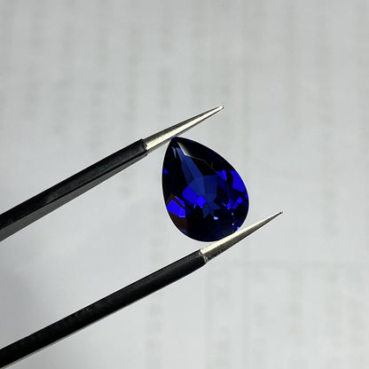 Blue Sapphire - Drop cut