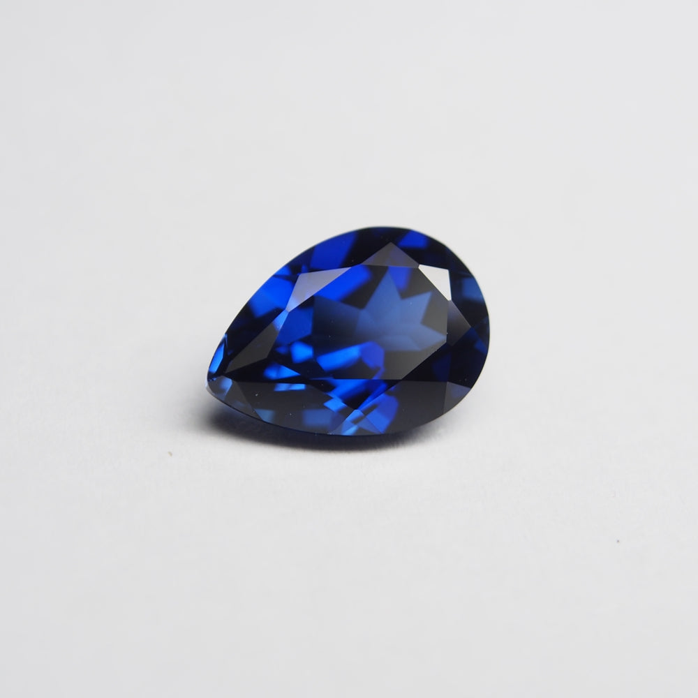 Blue Sapphire - Drop cut