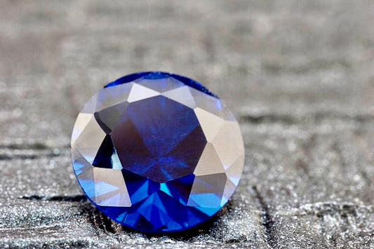 Blue Sapphire - round