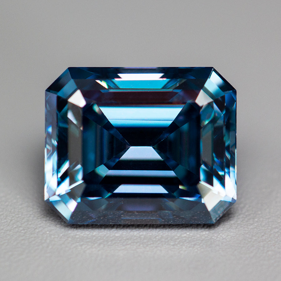 Blue Sapphire- Emerald cut