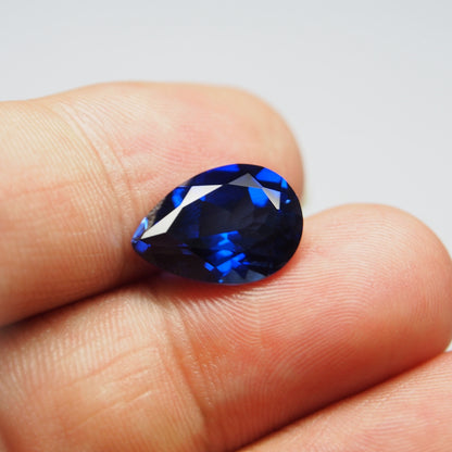 Blue Sapphire - Drop cut