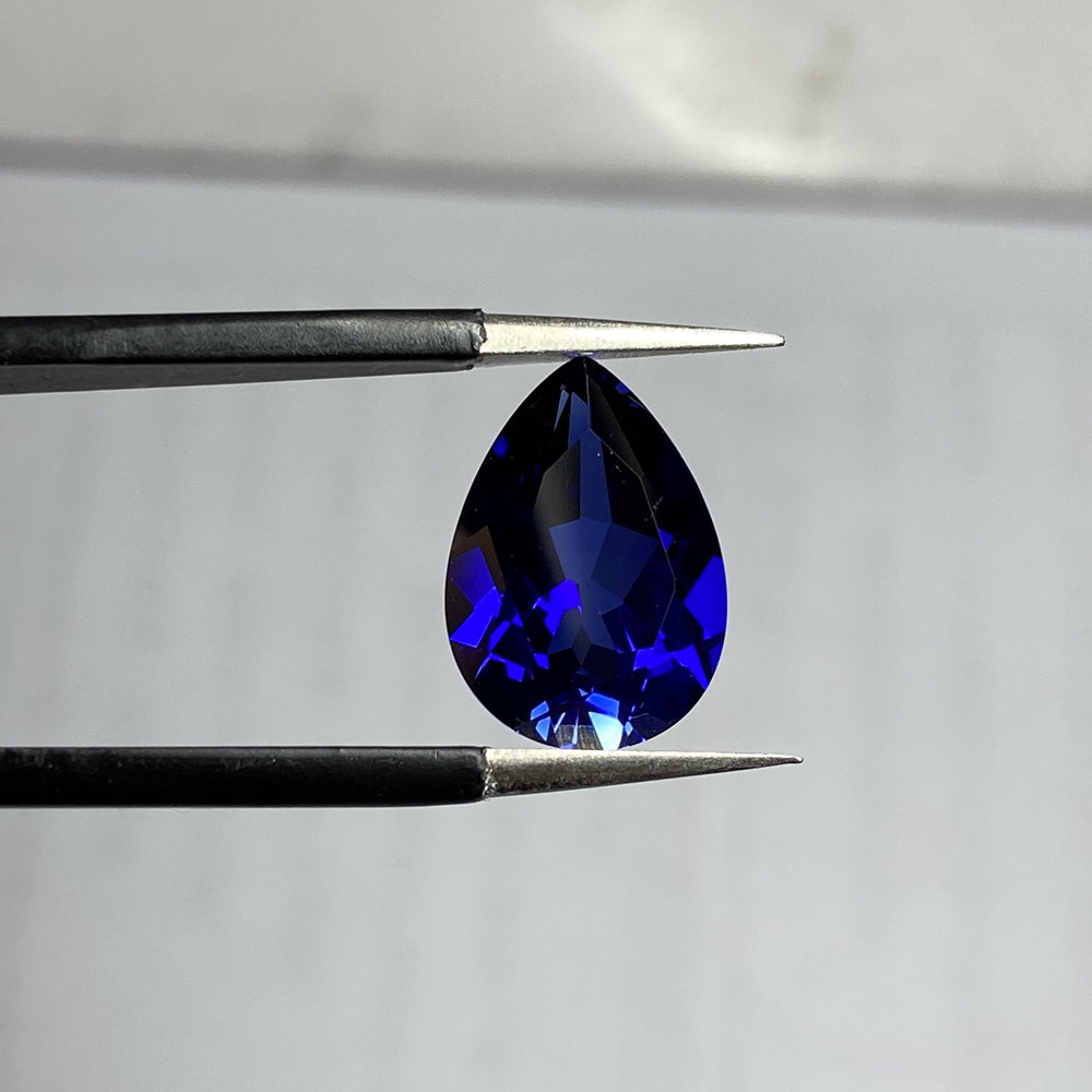 Blue Sapphire - Drop cut