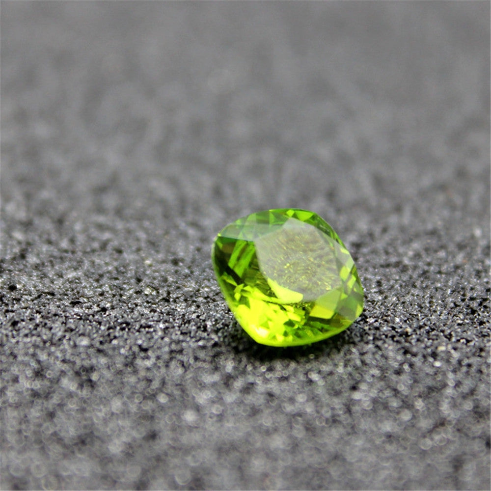 PERIDOT- Cushion Cut