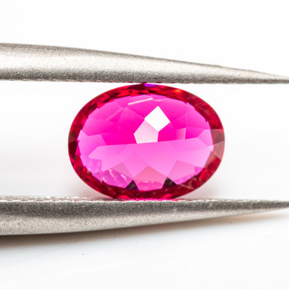 RUBY - Rubellite colour - Oval cut