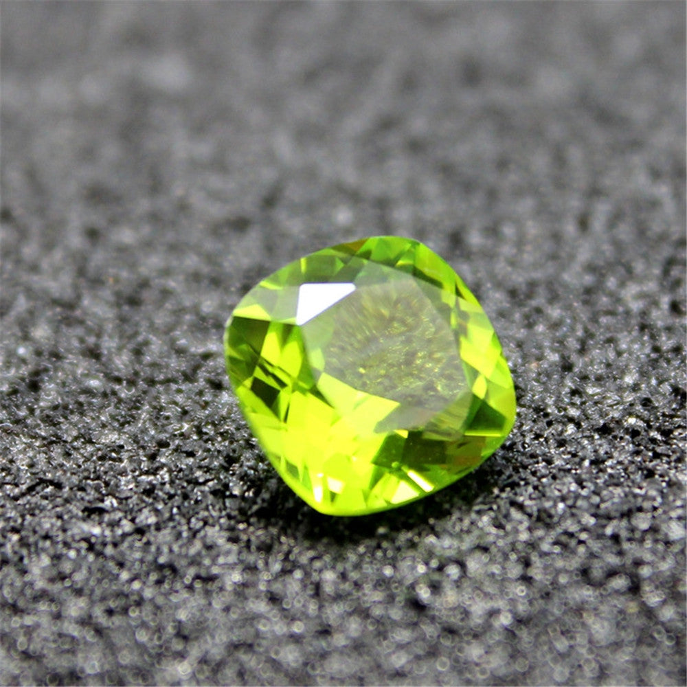 PERIDOT- Cushion Cut