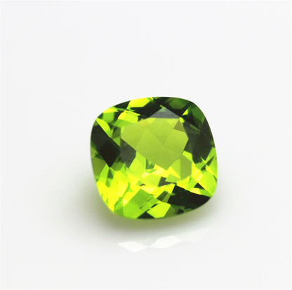 PERIDOT- Cushion Cut